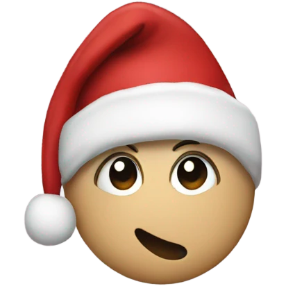Christmas heart emoji