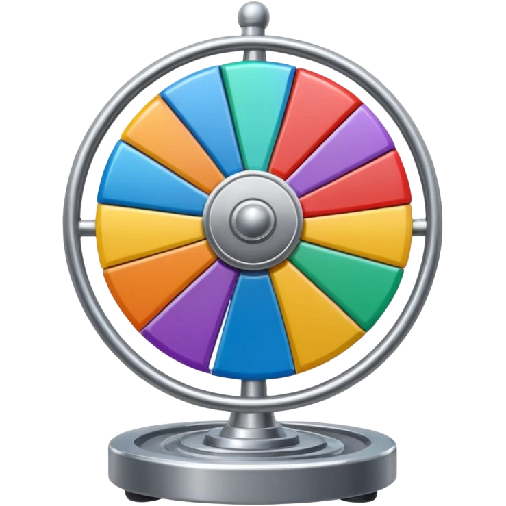 Like a spin wheel without a base emoji