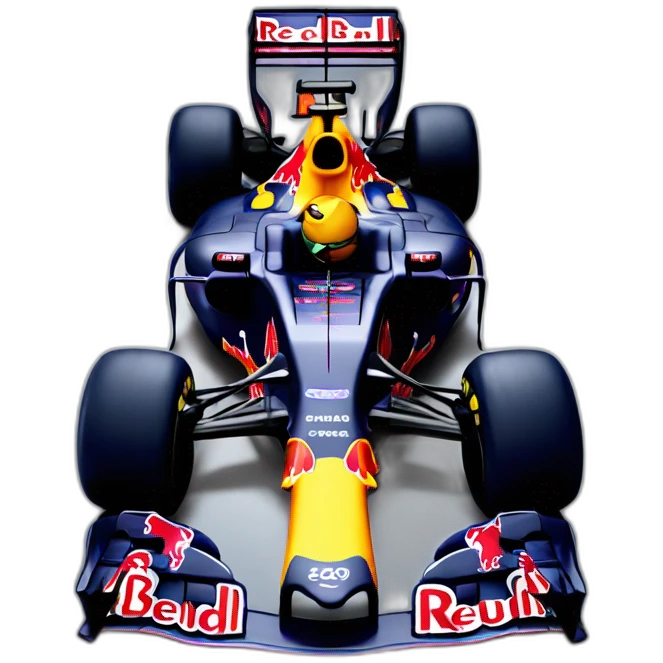 Redbull formula 1 car emoji