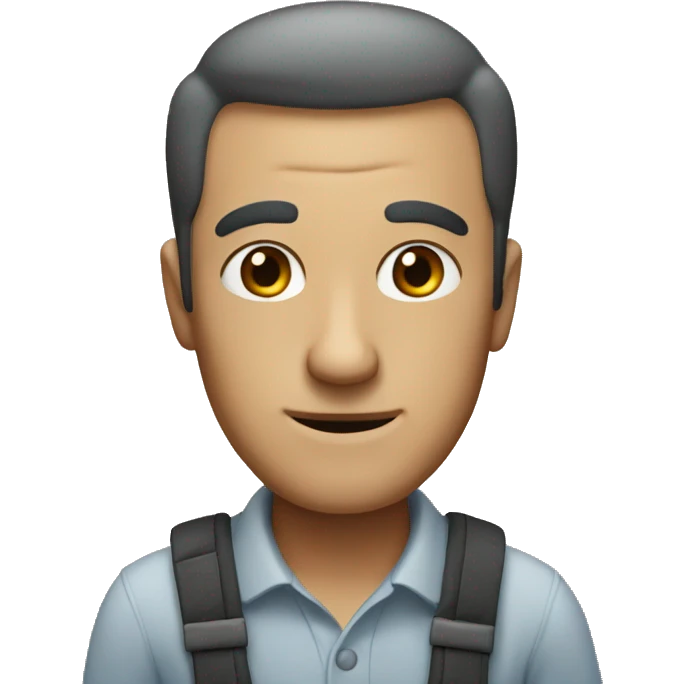 Oblong man emoji