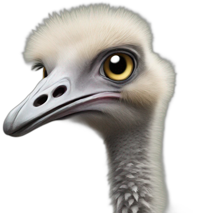 ostrich emoji