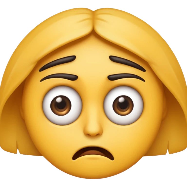 Emoji doing eye twitch (last straw ) emoji