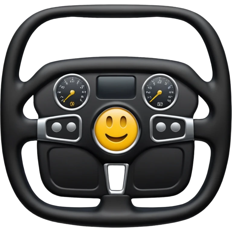 Volant de course rectangulaire  emoji