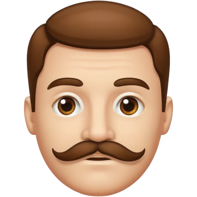 mustache emoji emoji