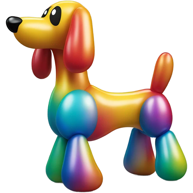 balloon dog  emoji