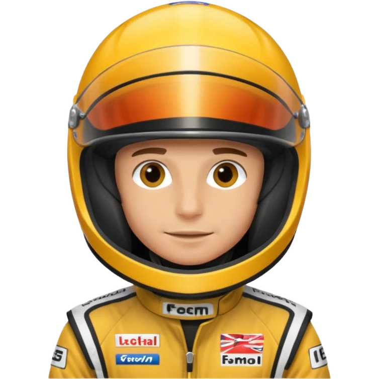 formula driver emoji