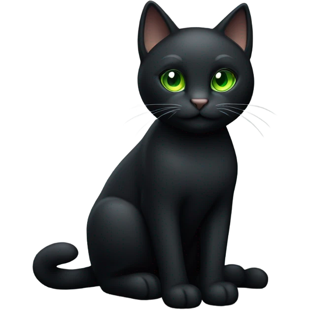 black cat  emoji