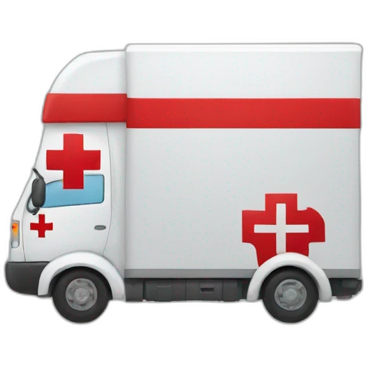Red cross logistics logo emoji