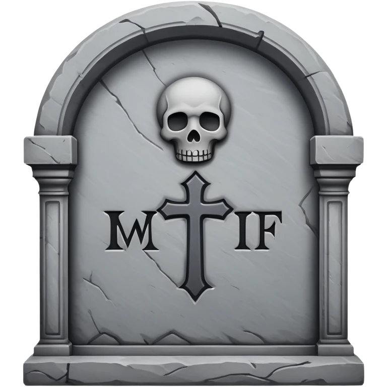 tombstone emoji
