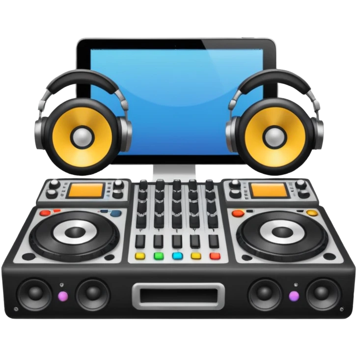 dj setup emoji