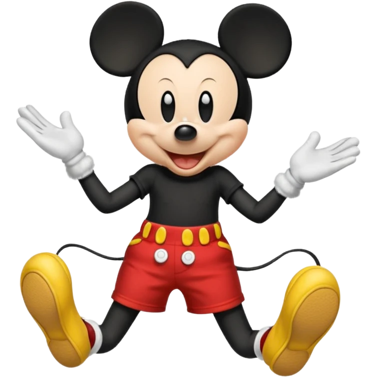 Mickey mouse emoji