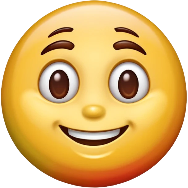 A happy m and m emoji
