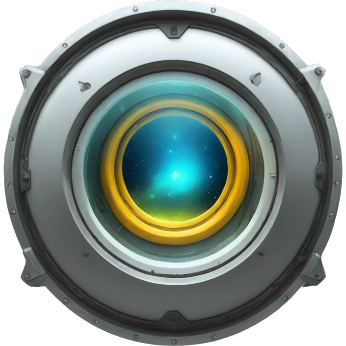 futuristic porthole emoji