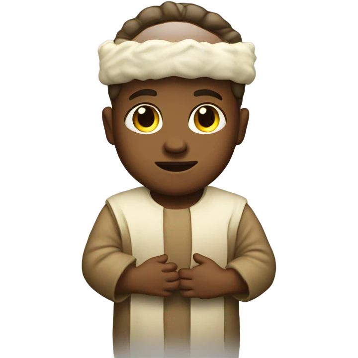 Baby Jesus manager  emoji