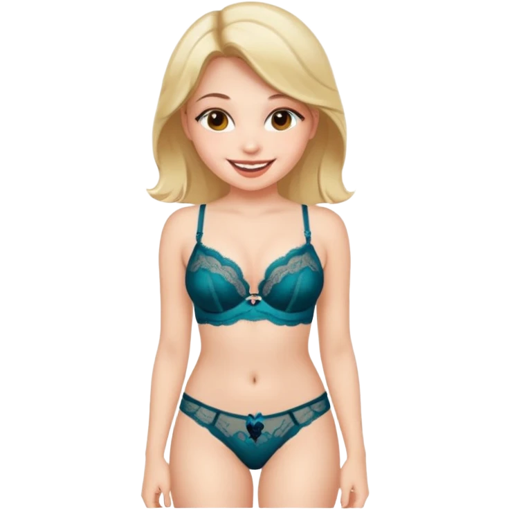 lingerie sexy girl emoji