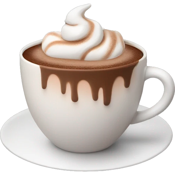 hot chocolate  emoji
