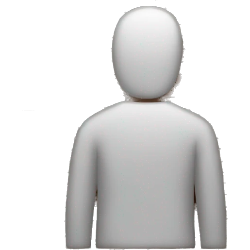 A person merging into a brick wall emoji