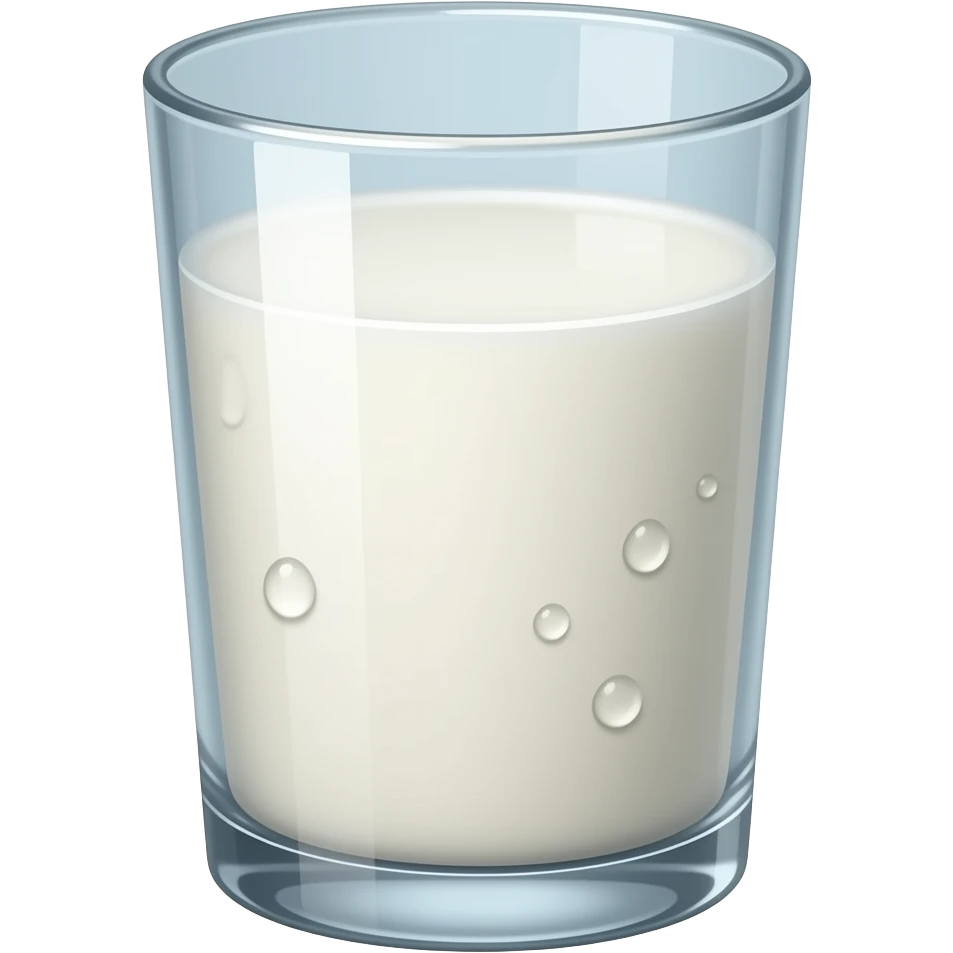 Glass of Milk emoji