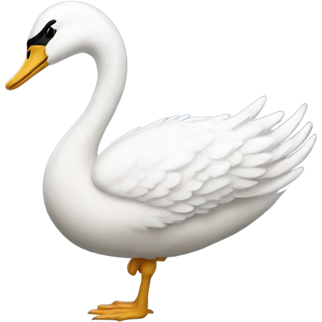 The warriors swan  emoji