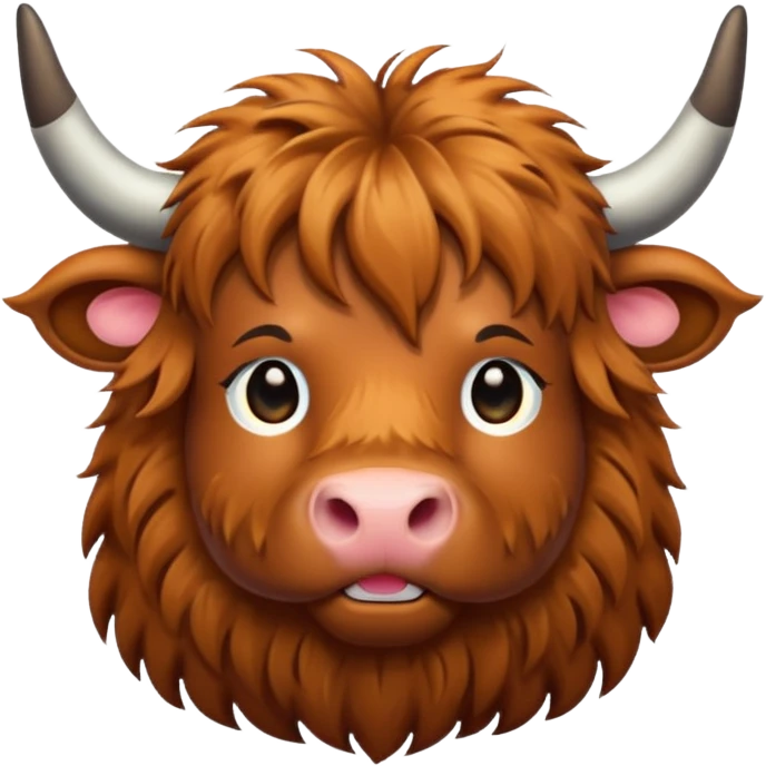 highland cow  emoji