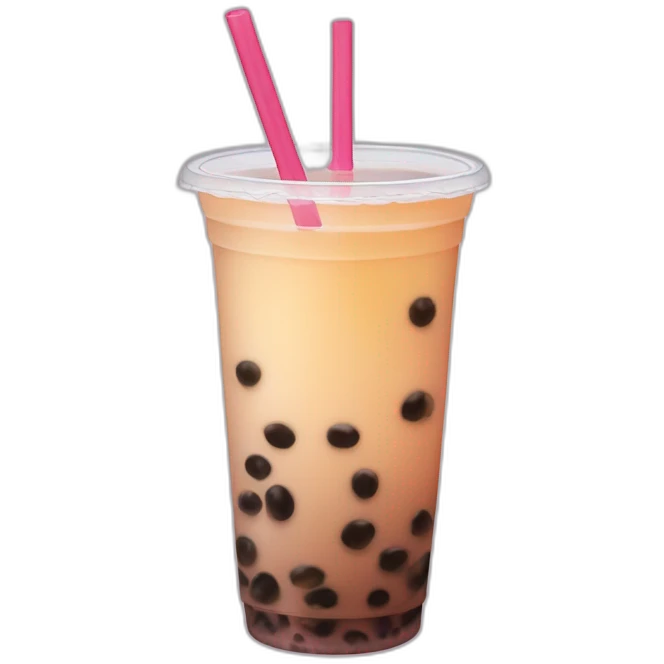 Bubble tea cringe emoji