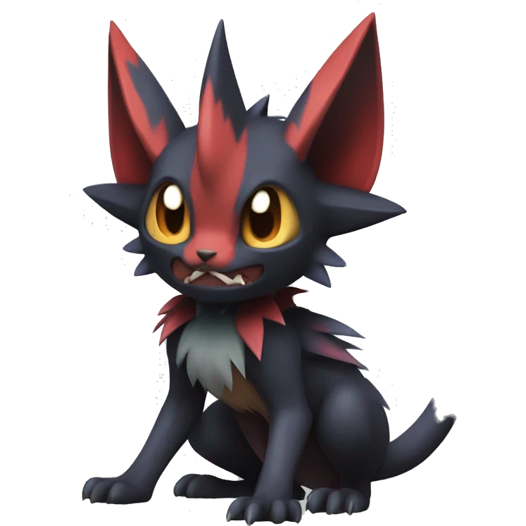 Noivern-Litten-Zorua full body emoji