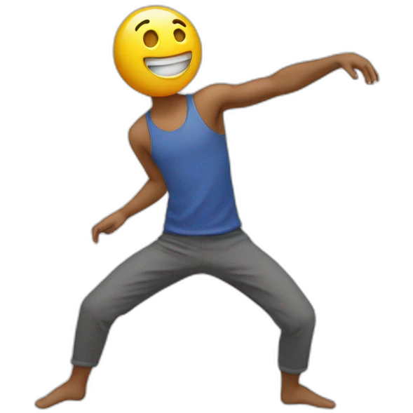 Dancing tablet emoji