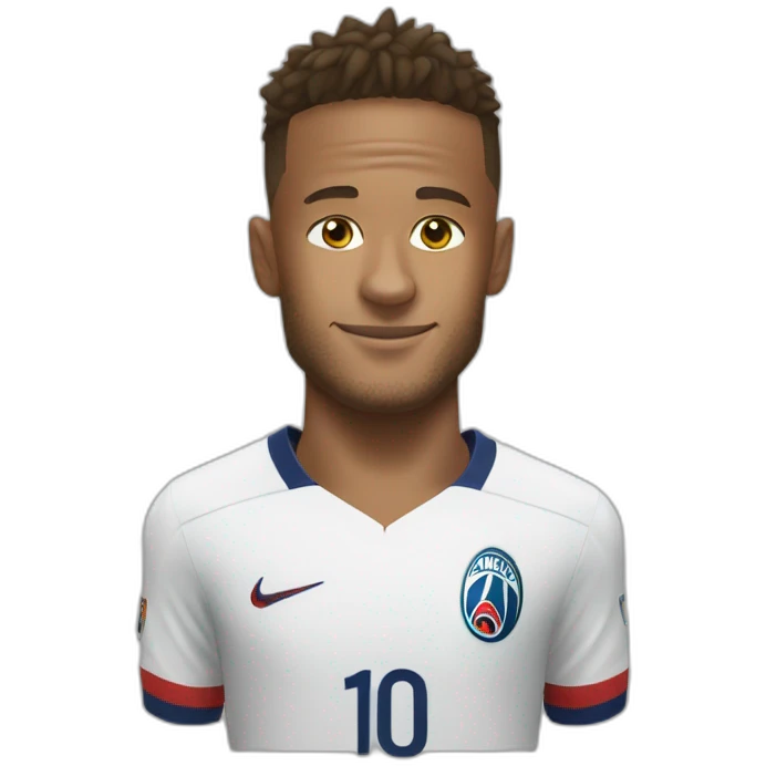 Neymar avec un chat emoji