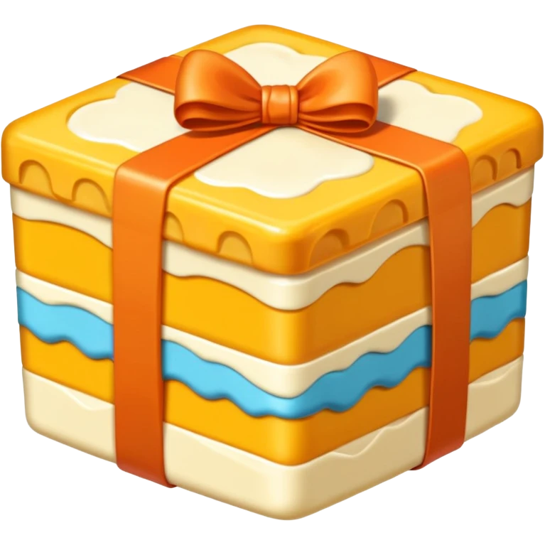 Baltic Curd dessert Karums wrapping emoji