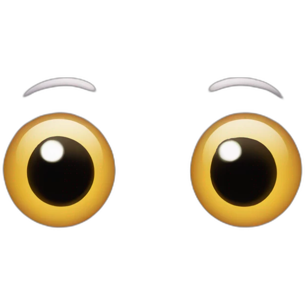 blob big eyes emoji