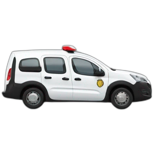 Peugeot-partner police emoji