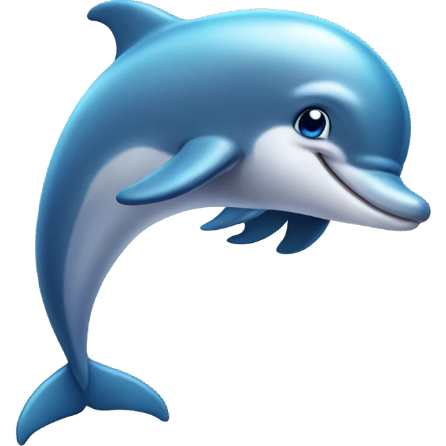 cute dolphin emoji