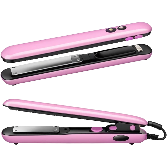 Cute Hair straightner, different design, varous color emoji