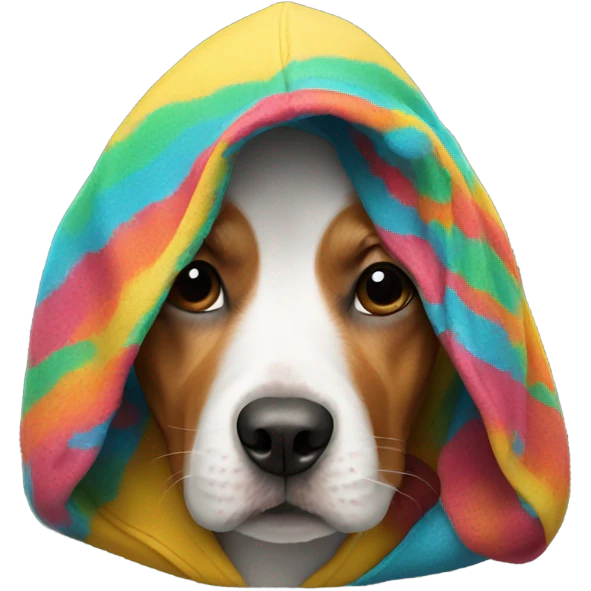 dog with a hoodie emoji