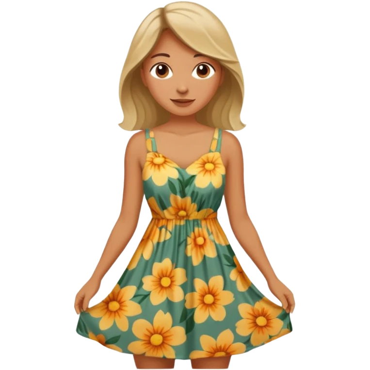 sun dress emoji