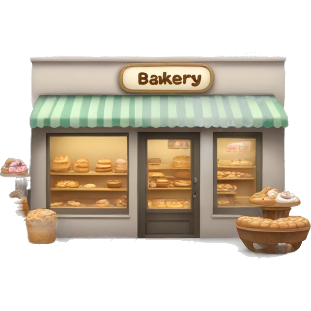 bakery store from outside emoji