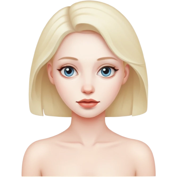 Голая женщина  emoji