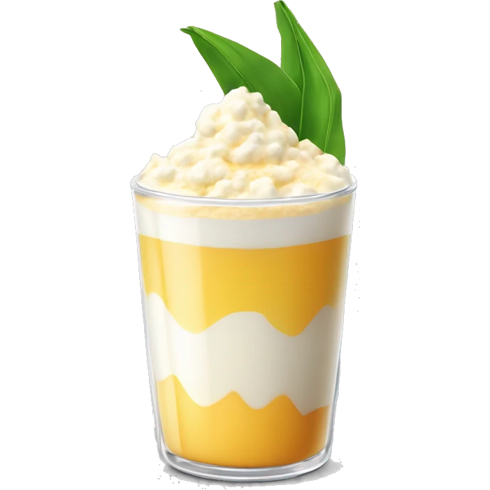 Coctel de elote con crema, queso en polvo, chile en polvo en un vaso de unicel,  emoji