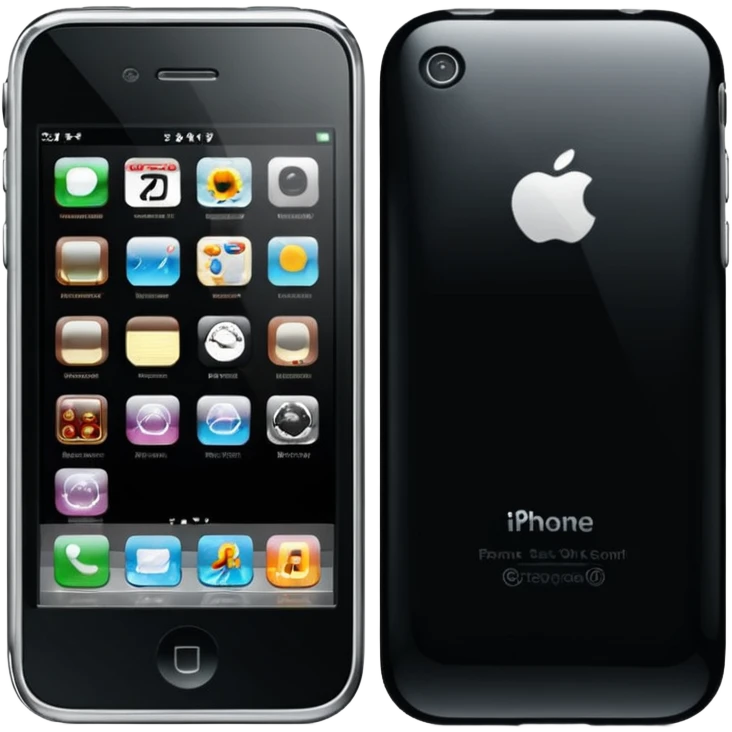 iPhone 3GS back emoji