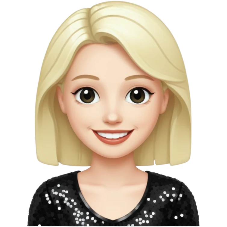 Nicky Bryne from Westlife with black sequin outfit emoji