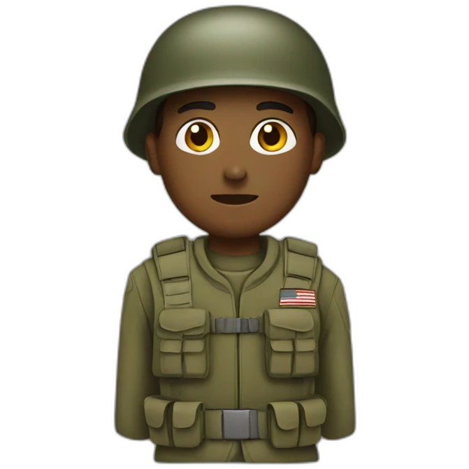 Soldier emoji