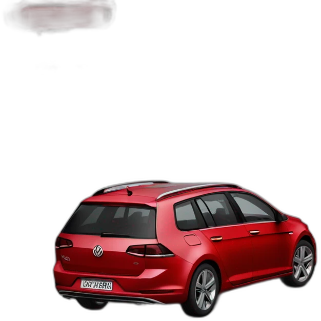 vw golf variant 2018 red emoji