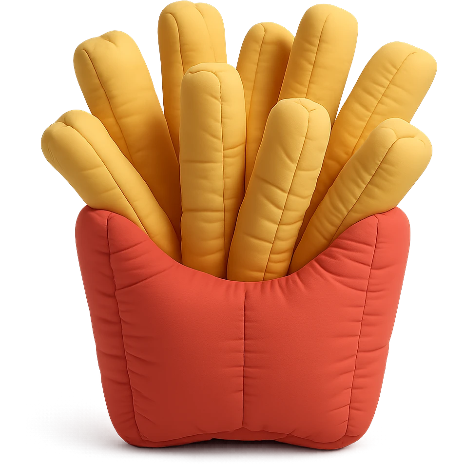 french fries emoji