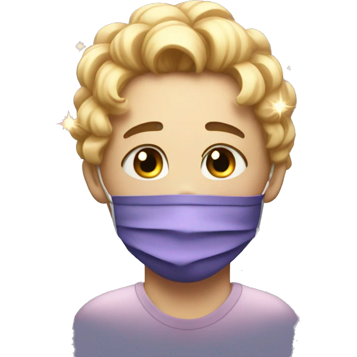 vaccine full of sparkles but sad face emoji