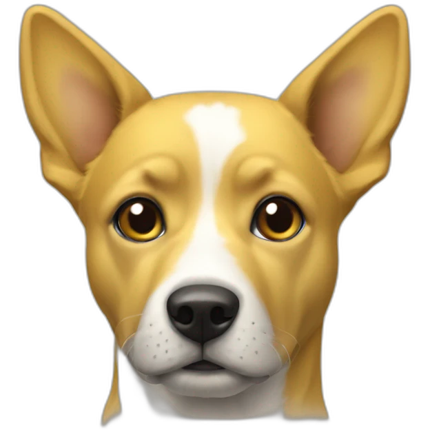 Chien jaune emoji