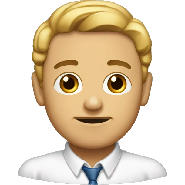 блондинка с кофе emoji