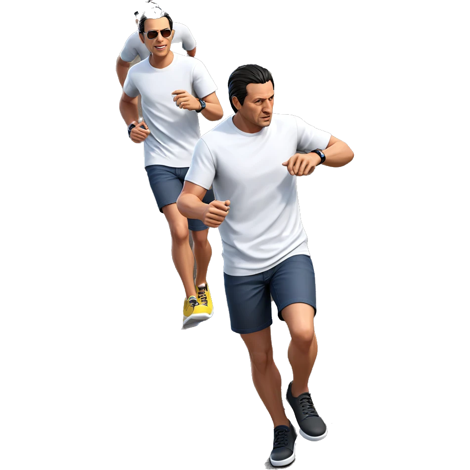 boys in casual outdoor fashion emoji