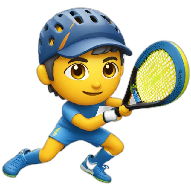 Padel player emoji