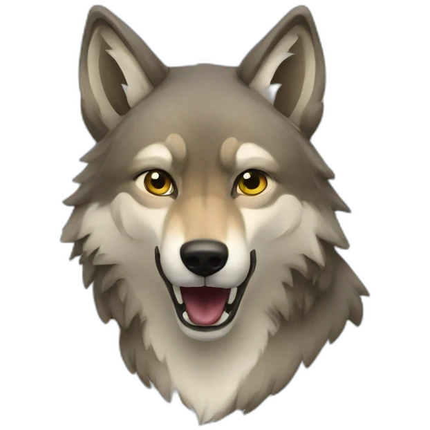 Chechen wolf emoji