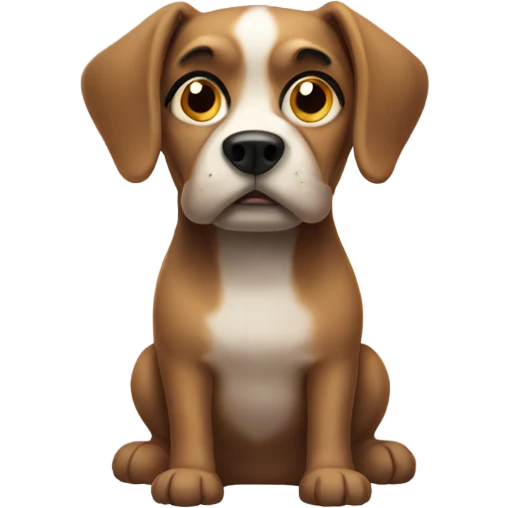 stinky dog emoji